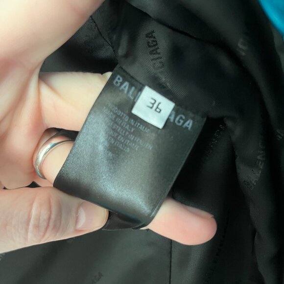 Balenciaga Waisted technical-twill blazer & matching trousers - Picture 5 of 10